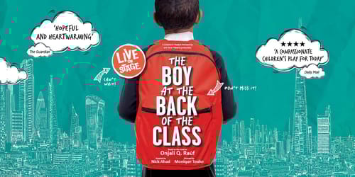 The Boy at the Back of the Class